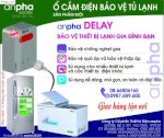 Anpha Delay - Ổ Cắm Điện Bảo Vệ Tủ Lạnh.