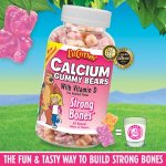 Gummy Bears Calcium-- Kẹo Dẻo Gấu Bổ Sung Canxi