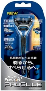 Bộ Dao Cạo Gillette Fusion 5 +1 Pro Glide Nhật Bản