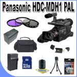 Máy Quay Phim Chuyên Dụng Panasonic Hdc-Mdh1 Avchd Camcorder (Pal) + 32Gb Sdhc Memory + Extra Extended Life Battery + Ac/Dc Charger + 3 Piece Filter Kit + Usb Card Reader + Deluxe Camera Bag + Accesso