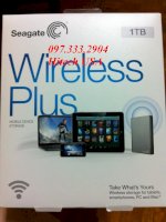 Ổ Cứng Không Dây Seagate Wifi 1Tb Cho Iphone 5S, Ipad, Smartphone