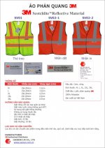 Áo Phản Quang, Áo Phản Quang 3M (Mỹ), 3M Safety Vest
