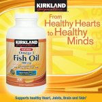 Dầu Cá Kirkland Signature™ Omega-3 Fish Oil 400 Viên Nhập Từ Mỹ