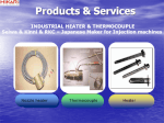 Điện Trở Nhiệt (Heater), Cảm Biến Nhiệt (Sensor, Thermocouple)