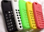 Ốp Lưng Lưới Silicone Tổ Ong ( Nhựa Dẻo ) Iphone 5C  Full Color