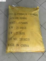 Cung Câp Pac - Poly Aluminium Chloride– Phèn Nhôm
