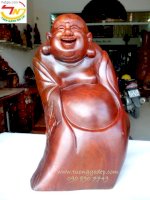 Phật Di Lặc (Gỗ Hương - Pl174)