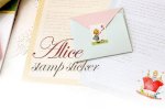 Bán Sticker Stamp Cute Alice