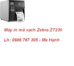 Máy In Mã Vạch Zebra Zt230 (203 Dpi) Giá Rẻ Nhất Miền Bắc