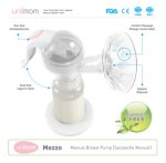 Máy Hút Sữa Bằng Tay Không Bpa Unimom Mezzo (Có Matxa Silicon, Made In Korea)