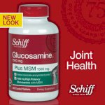 Schiff ® Glucosamine 1500Mg Plus Msm 1500Mg Hỗ Trợ Xương Khớp