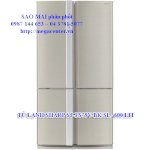 Phân Phối Tủ Lạnh Sharp Sj-Fs79V-Bk/Sl- 600 Lit