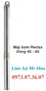 Máy Bơm Hỏa Tiễn Pentax 4St14-30, 7.5 Hp (5.5 Kw), Lh: 0973.07.36.07