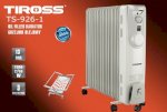 Sưởi Dầu Tiross Ts923, 9 Thanh, 2000W, Hàng Sẵn Kho Giá Rẻ