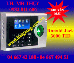 Máy Chấm Công Vân Tay +Cảm Ứng    Ronald Jack X628, 3000Tid , U160 , B3…Màn Hình Màu