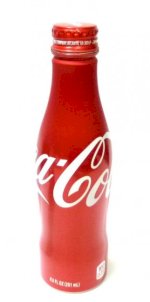 Nước Ngọt Coca Cola Chai Nhôm Coke Aluminum Bottle Nhập Khẩu Từ Mỹ (251Ml)
