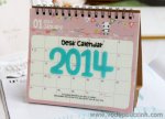 Lịch Kế Hoạch Để Bàn Desk Calendar 2014 K0938