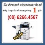 Thay Linh Kiện Máy Photocopy Kyocera 1620/2035/180/220/2200: Sấy Ép Trống Drum Gạt Mực Tận Nơi Hcm