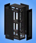 Tủ Mạng, Tủ Rack 6U Sâu 450Mm Mica, Rack 6U Cabinet 19 Inch Giá Full V Xuất Xưởng 850K
