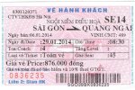 Bán Vé Tàu Sài Gòn Quảng Ngãi Ngày 29.01.2014