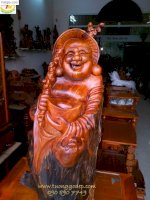 Tượng Gỗ Phật Di Lặc (Pl244)