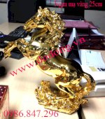 Ngựa Đồng Mạ Vàng, Ngựa Đồng Vàng, Mạ Vàng 18K, 24K, Ngựa Phong Thuy