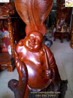 Tượng Gỗ Phật Di Lặc (Pl228)