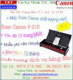 Máy Scan, Scan Canon P 215, Scan Canon P-215, Scan Canon P150, Giá Rẻ Nhất!