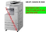 Photocopy Canon 1024-2318-2320-2022-2520-2525