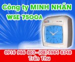 Máy Chấm Công Thẻ Giấy Wse 7500A Dùng Cho 90, 150, 250 Nhân Viên Giá Rẻ Nhất