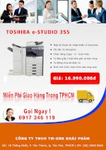 Máy Photocopy Toshiba E-Studio 355