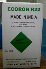 Gas R22 Ấn Độ Bình Lớn 22.7Kg