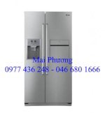 Tủ Lạnh Sbs Lg Grp227Bsn 567L,Thép, Minibar/Lấy Đá Ngoài/Kts