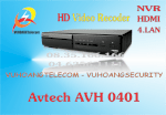 Dau Ghi Hình Cho Camera Ip, Dau Ghi Ip Avtech Avh0401, Avtech Avh0401