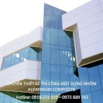 Nhận Ốp Mặt Dựng Nhôm Aluminium, Mặt Tiền Nhôm Aluminium