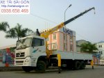 Bán Xe Tải Dongfeng C260 Lắp Cẩu Soosan 8 Tấn, 10 Tấn, 12 Tấn, 15 Tấn, 7 Tân