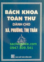 Bách Khoa Toàn Thư Dành Cho Xã, Phường, Thị Trấn