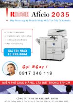 Ricoh Af-2035, Af-3035, Máy Photocopy Kỹ Thuật Số Giá Cực Tốt Tại Tphcm