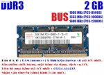 Bán Ram Laptop Cũ Ddr3 (Ddriii) 2 Gb, Bus 1066 (Pc3-8500S) Giá Rẻ Nhất Tp Hcm.