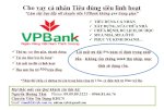 Vay Tiền Nhanh Dễ Dàng Với Vpbank