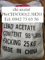 Chì Axetat, Lead Acetate, Pb(Ch3Coo)2