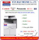 Máy Photocopy Ricoh Aficio Mp 2001L: Copy-Print-Scan Màu Khổ A3