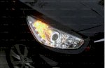 Đèn Pha Led Nguyên Bộ Cả Vỏ Hyundai Accent 2011