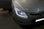 Độ Dải Led Mí Khối Trắng Vàng Cho Xe Hyundai I30