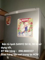 Tủ Lạnh Sanyo Mini Loại 50 Lít, 90 Lít Mới 100% Và Chân Đế Tủ Lạnh