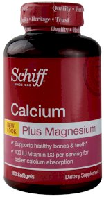 Thuốc  Bổ Sung Dinh Dưỡng Và Duy Trì Xương Chắc Khoẻ Schiff Calcium Magnesium
