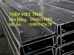 U,C, Xà Gồ, Kết Cấu Nhà Xưởng - Việt Thái