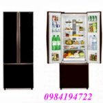 Tủ Lạnh Hitachi R-Wb545Pgv2, 455 Lít, 3 Cửa,Mặt Gương, Inverter, Ngăn Đá Dưới