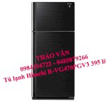 Tủ Lạnh Hitachi R-Vg470Pgv3 (Gbk), 395 Lít, 2 Cửa, Màu Gương Đen, Inverter