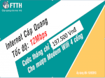 Internet Cáp Quang Viettel (12Mb) Chỉ Với Giá 197.000 Vnđ/ Tháng.